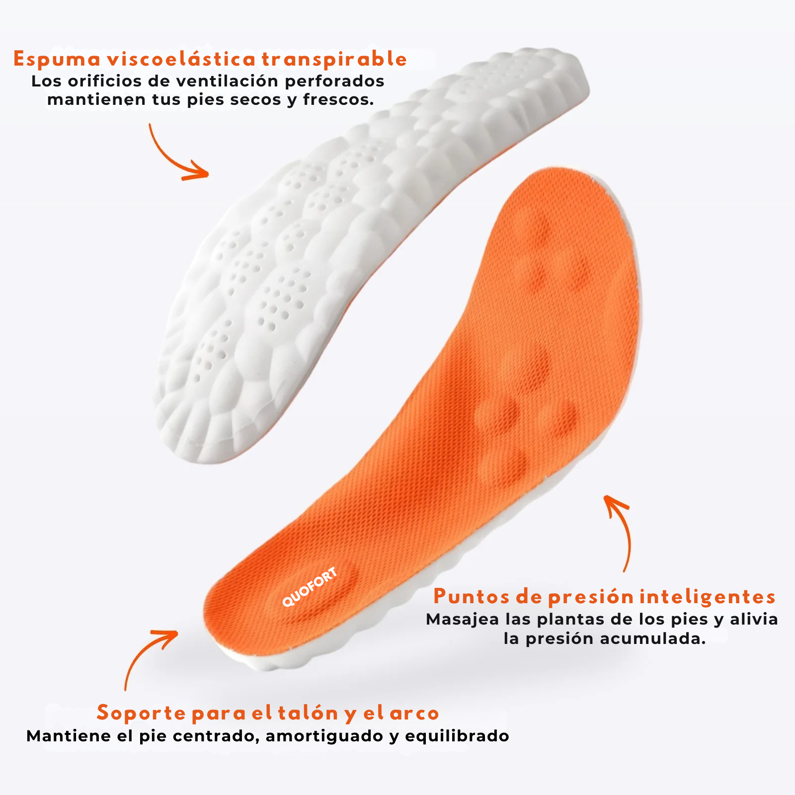 Plantillas Efecto Masaje Quofort™