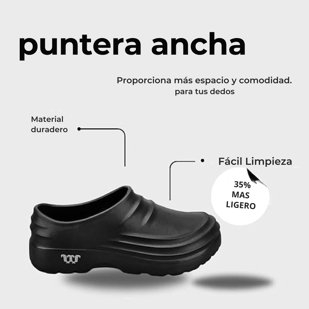 Willow – Zuecos ergonómicos unisex, cómodos y antideslizantes